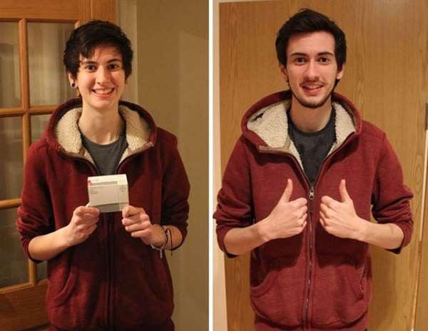 Cinsiyet Değişimini Adım Adım Fotoğrafladı! Sonuç Muazzam!