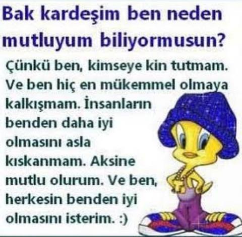 Kin tutma mutlu ol