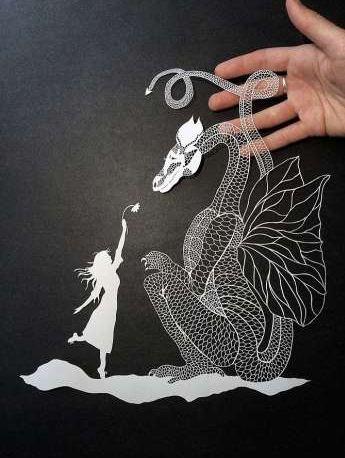 A4 Kağıt İle Sanat Yapmak