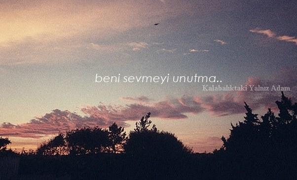 Unuttun mu gerçekten?