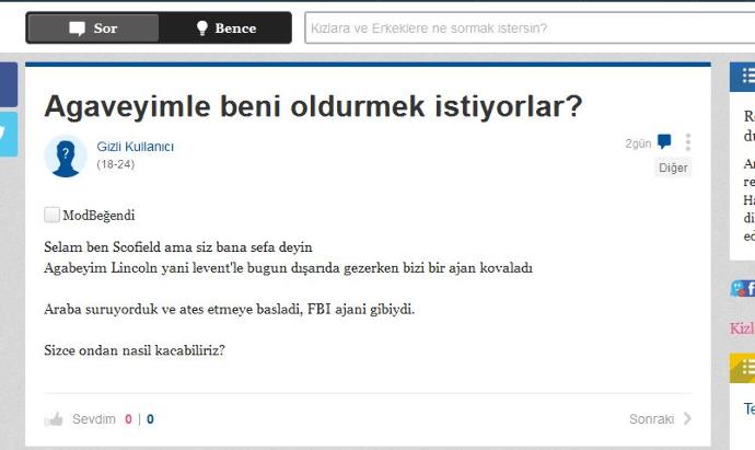 Bir Başkadır KizlarSoruyor'un Trolleri