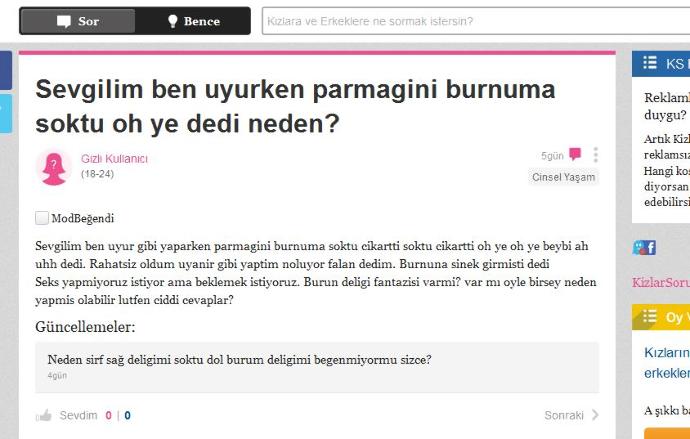 Bir Başkadır KizlarSoruyor'un Trolleri