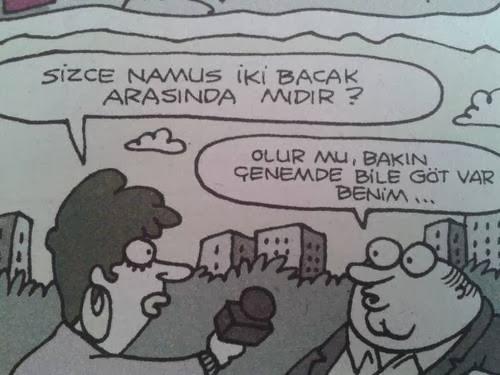 Namus İki Bacak Arar Olmuş!