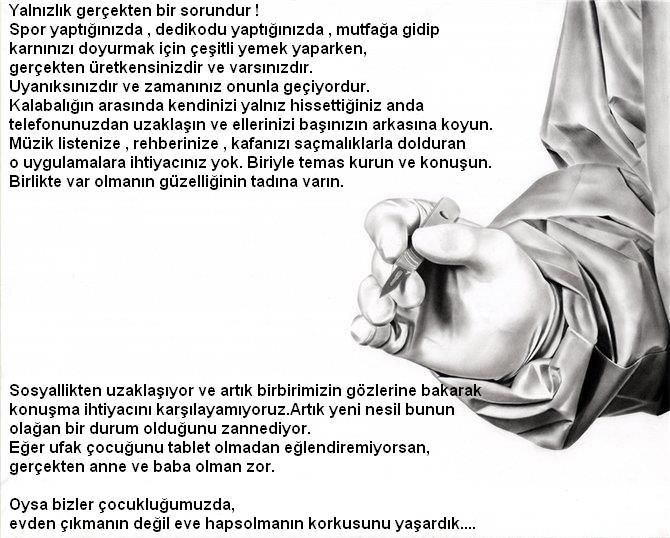 Sanalla Sanal Olmayın!