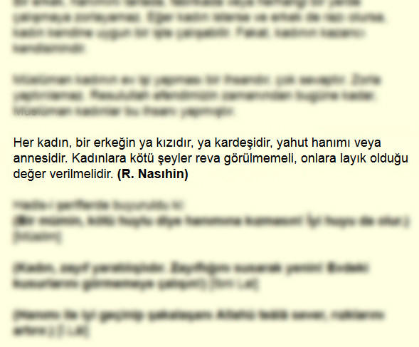 Kadının Değeri Bu Kadar Mı?