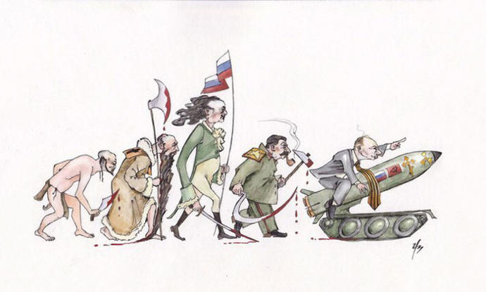 Modern Hayatımıza Dair Eleştirel Ve Güldüren Evrim Karikatürleri