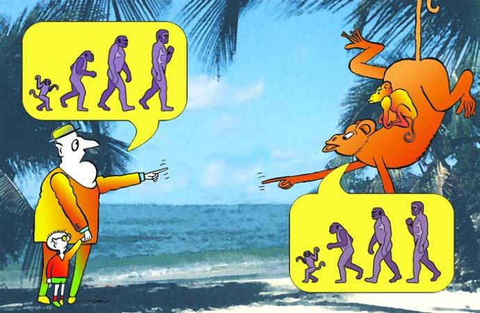 Modern Hayatımıza Dair Eleştirel Ve Güldüren Evrim Karikatürleri