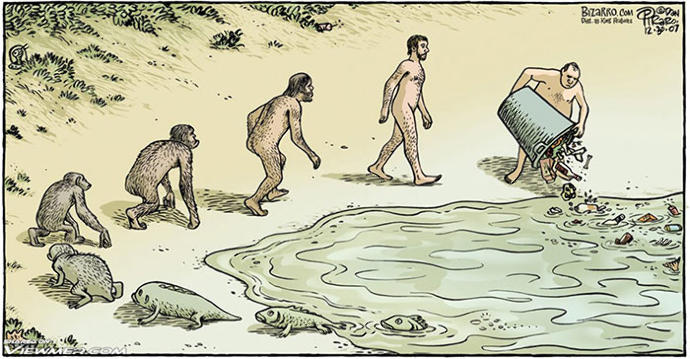 Modern Hayatımıza Dair Eleştirel Ve Güldüren Evrim Karikatürleri