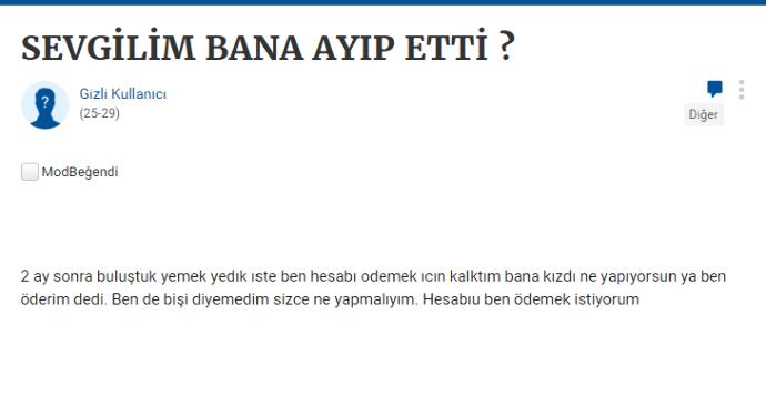 KizlarSoruyor'da Yanlış Bilinen Şikayetler