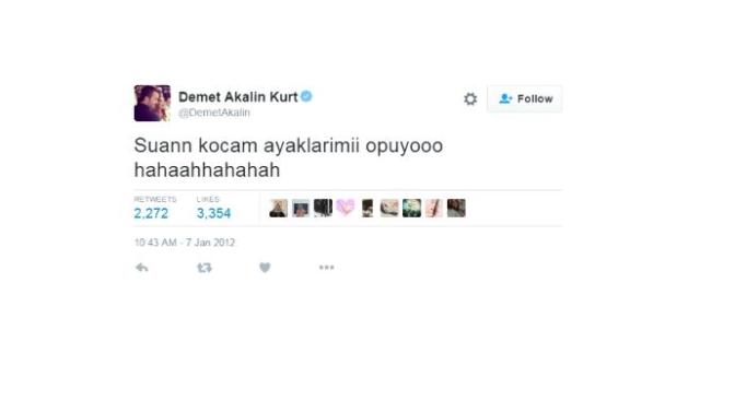 Türk Ünlülerin Paylaştığı En Değişik 8 Tweet
