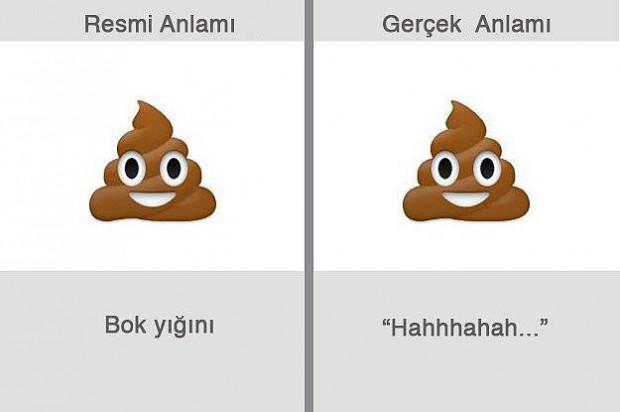 Emojilerin gerçek anlamları...