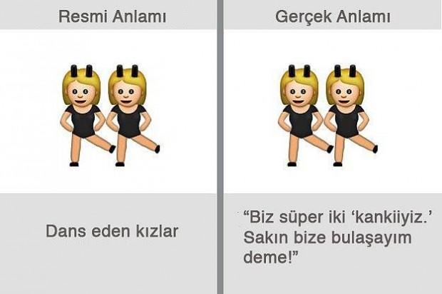 Emojilerin gerçek anlamları...