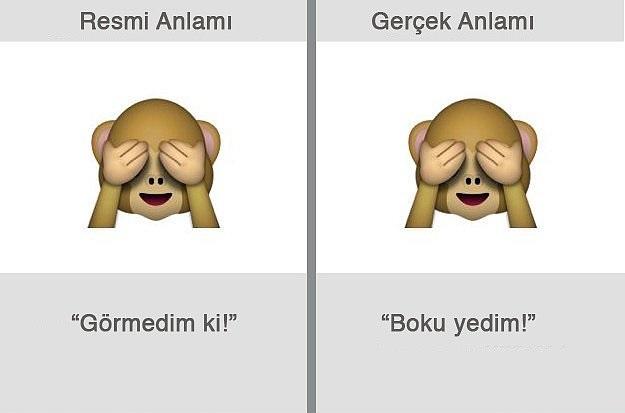 Emojilerin gerçek anlamları...