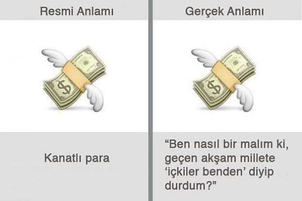 Emojilerin gerçek anlamları...