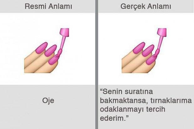 Emojilerin gerçek anlamları...