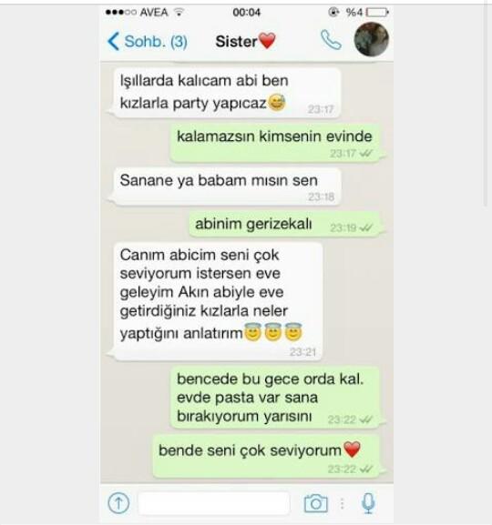 Abisi Olanlar Çok Şanslı