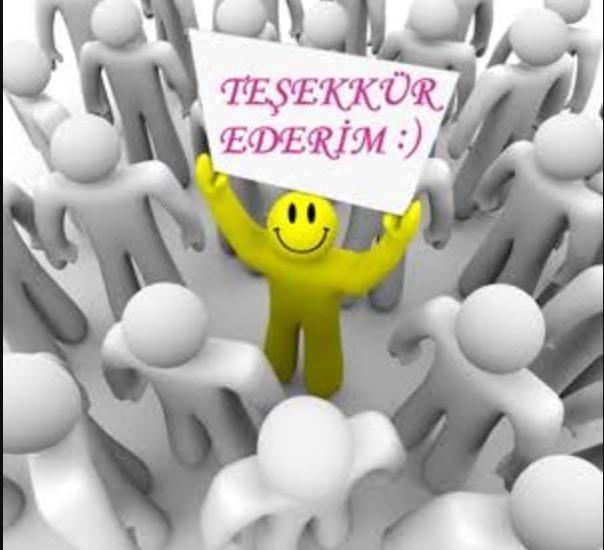 Teşekkür Etmeyi Unutuyoruz!