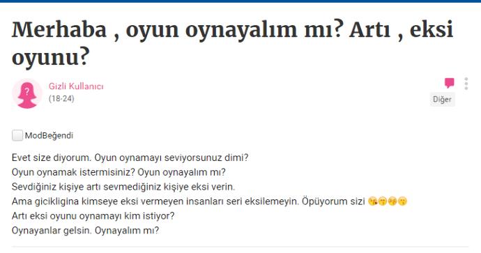 KizlarSoruyor Kullanıcıları İçin 5 Detay