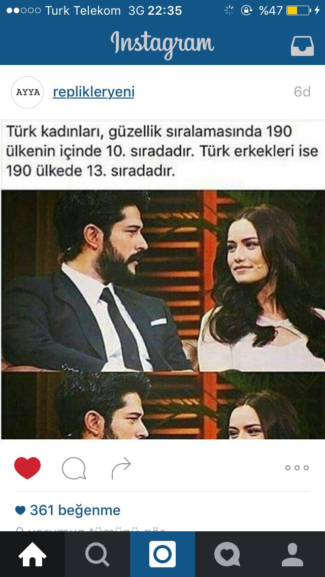 Türk kadınları/kızları çirkin değil! Türk erkekleri çirkin değil!