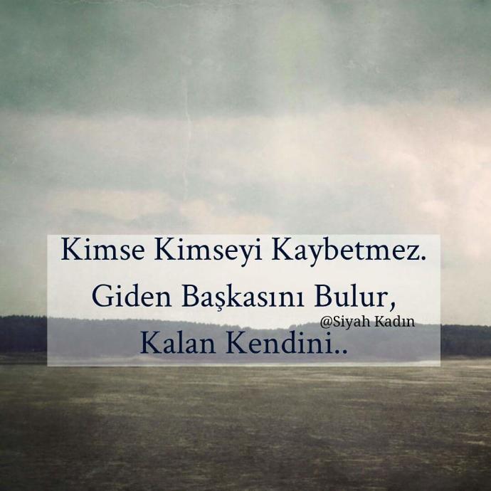 Kendimi kaybetmiştim ama sonunda buldum