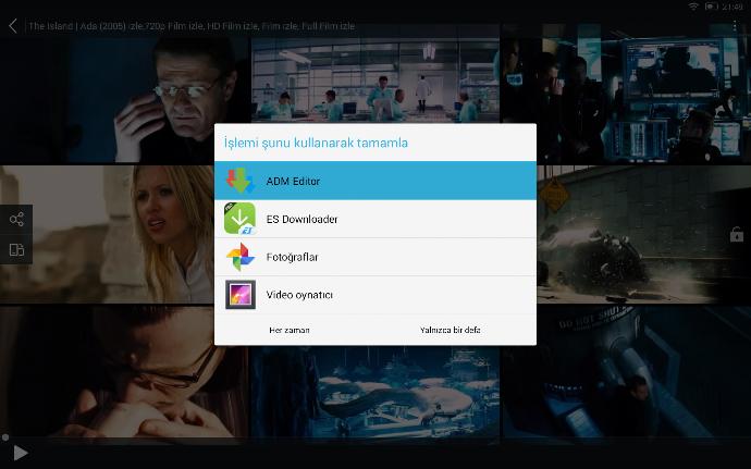 Androidden sorunsuz hızlı dizi-film vs. indirme