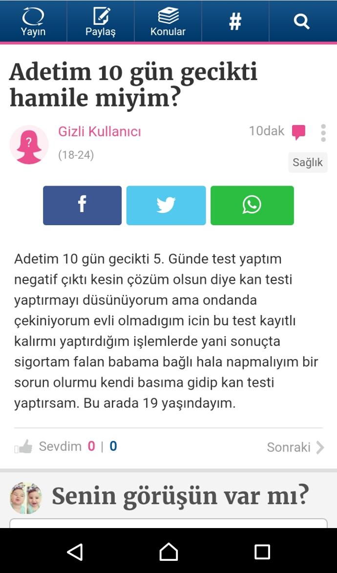 KizlarSoruyor'da Gına Getiren Sorular