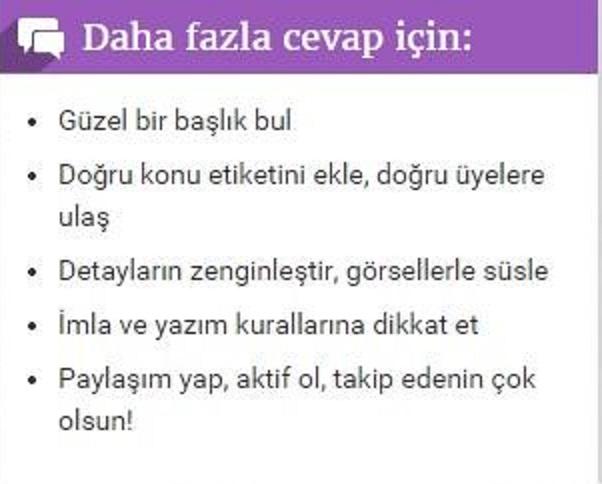 Çok Süper Soru Sormanın Püf Noktaları