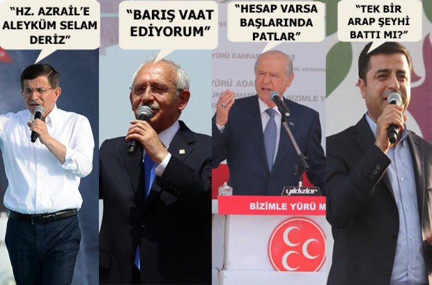 İnsanlığımıza bile siyasileşmiş!!!