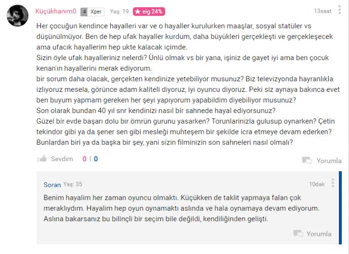 KizlarSoruyor'da Kenan Ece Röportajından Öne Çıkan Paylaşımlar