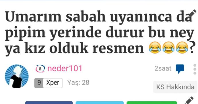 KizlarSoruyor'da 1  Nisan  Nasıl Geçti?