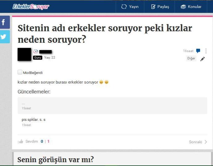 KizlarSoruyor'da 1 Nisan Böyle Geçti