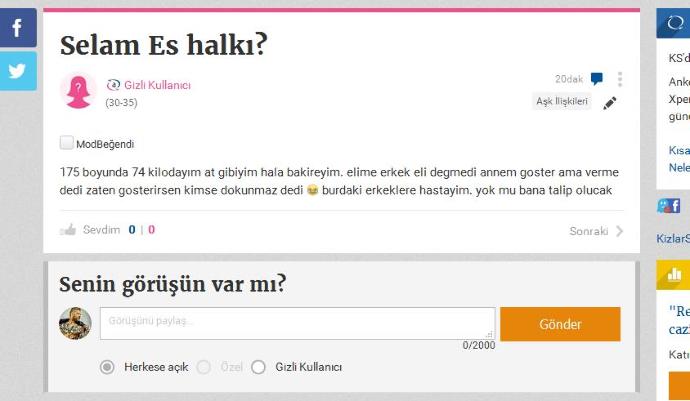 KizlarSoruyor'da 1 Nisan Böyle Geçti