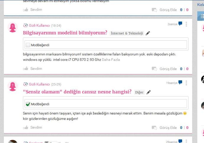 KizlarSoruyor'da 1 Nisan Böyle Geçti