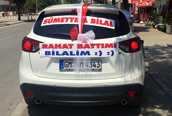 Gelin Arabaları Nasıl Olmalı, Gelin Arabasına Neler Yazılmalı?