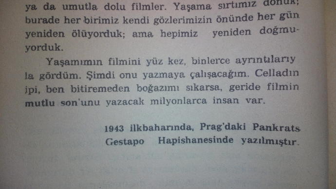 Darağacından Notlar