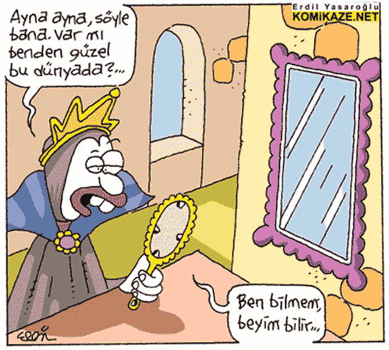 Ayna Ayna Söyle Bana... Aynalar Dile Gelseydi