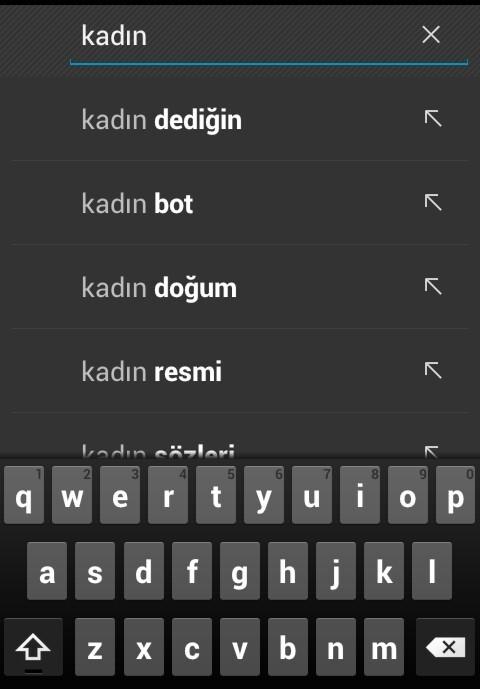 Kadın dediğin !