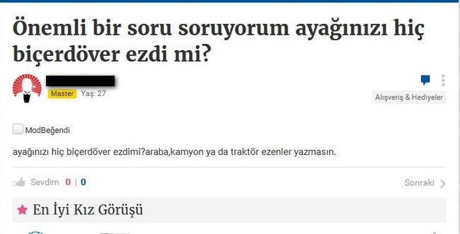 KizlarSoruyor'un Efsane Spam Soruları