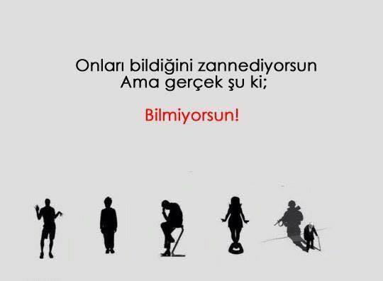Bilmiyorsun, Ön Yargını Yık!