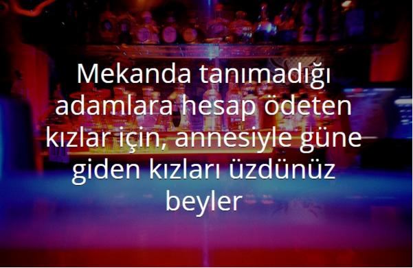 Nerede Uyandığını Bilmeyen Kızlar İçin, Sizi Düşünüp Uyumayan Kızları Üzdünüz Beyler