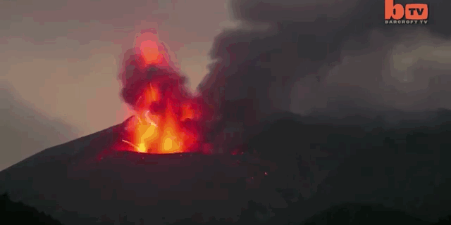 GIF'lerle Doğanın Gazabı