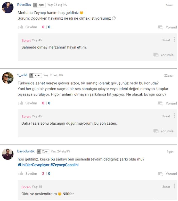 KizlarSoruyor'da Zeynep Casalini Bizlerle Birlikte Oldu