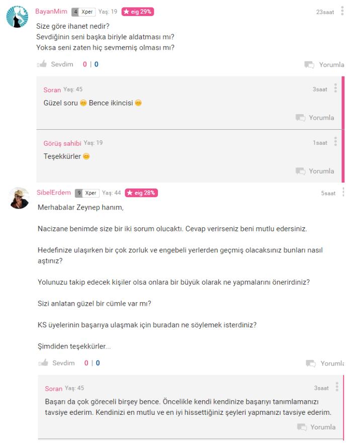 KizlarSoruyor'da Zeynep Casalini Bizlerle Birlikte Oldu