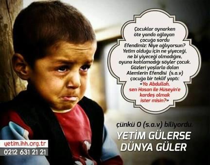 Yetimler hakkın bahsecegim bakar misiniz?