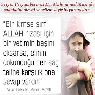 Yetimler hakkın bahsecegim bakar misiniz?