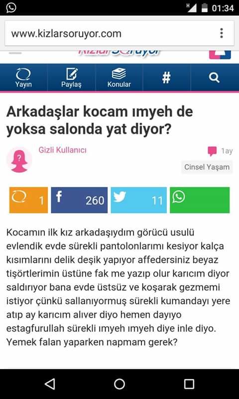 KızlarSoruyor'un 10 Tipik Üyesi