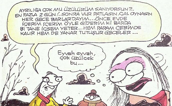 "Lay Lay Lom Galiba Sana Göre Sevmeler" Dedirten Birbirinden Acımasız Ayrılık Karikatürleri