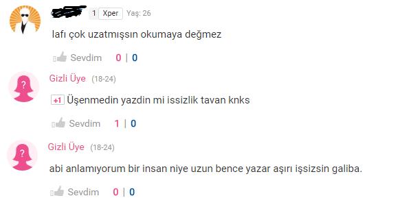 KizlarSoruyor'a Gelmesini ve KizlarSoruyor'dan Gitmesini İstediğim Güncellemeler
