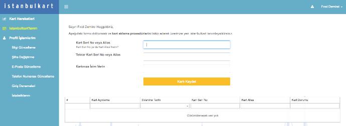İstanbullulara Güzel Haber! Artık İstanbul Kart (Akbil) Haraketleri Artık Online Olarak Takip Edilebilecek!