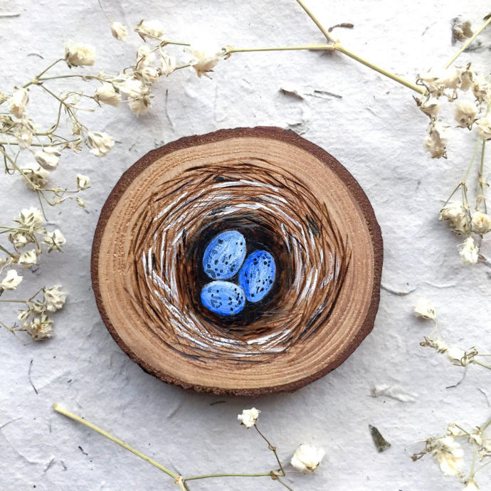 Odun Parçacıklarından Yapılan Mükemmel Mini Sanat Eserleri